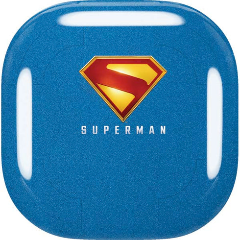 Superman 2025 Classic Superman Shield Emblem Galaxy Buds Live Skin
