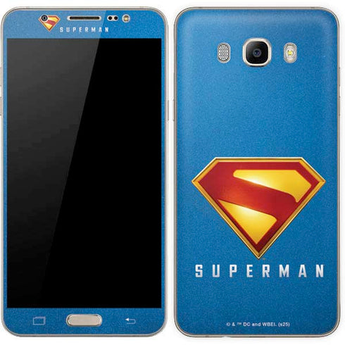 Superman 2025 Classic Superman Shield Emblem Galaxy J7 Skin