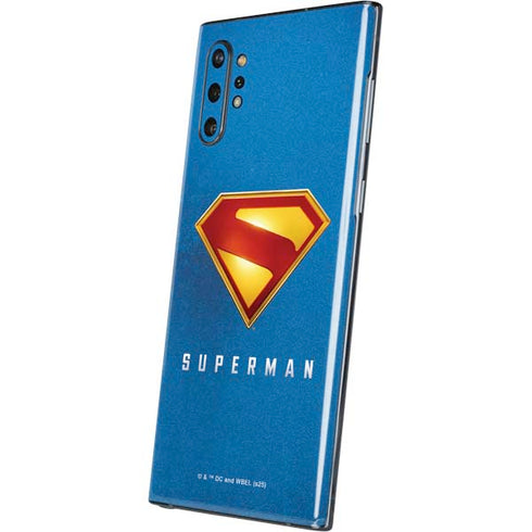 Superman 2025 Classic Superman Shield Emblem Galaxy Note 10 Plus Skin