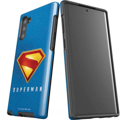 Superman 2025 Classic Superman Shield Emblem Galaxy Note 10 Pro Case