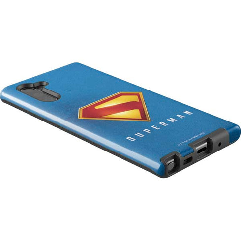 Superman 2025 Classic Superman Shield Emblem Galaxy Note 10 Pro Case