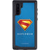 Superman 2025 Classic Superman Shield Emblem Galaxy Note 10 Waterproof Case