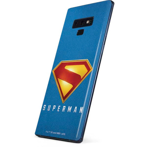 Superman 2025 Classic Superman Shield Emblem Galaxy Note 9 Skin