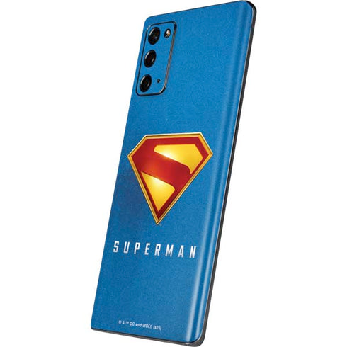Superman 2025 Classic Superman Shield Emblem Galaxy Note20 5G Skin