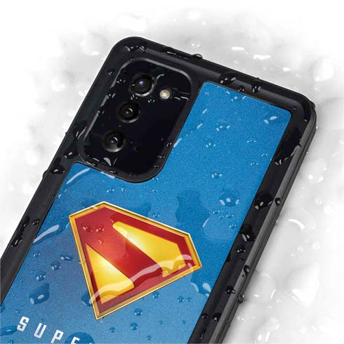 Superman 2025 Classic Superman Shield Emblem Galaxy Note20 5G Waterproof Case