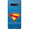 Superman 2025 Classic Superman Shield Emblem Galaxy S10 Skin