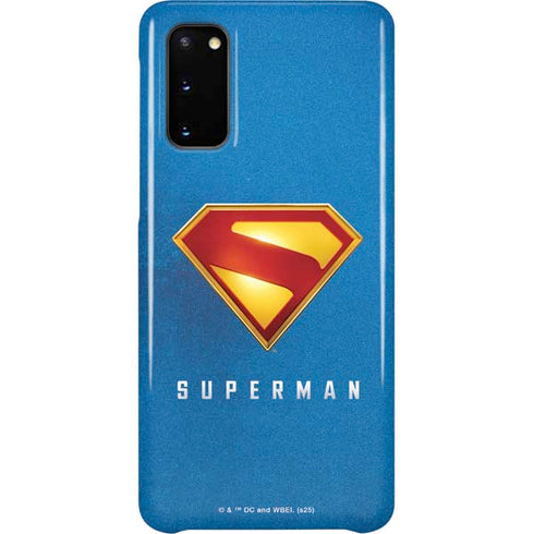 Superman 2025 Classic Superman Shield Emblem Galaxy S20 Lite Case