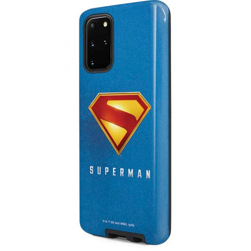 Superman 2025 Classic Superman Shield Emblem Galaxy S20 Plus Pro Case