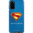 Superman 2025 Classic Superman Shield Emblem Galaxy S20 Pro Case