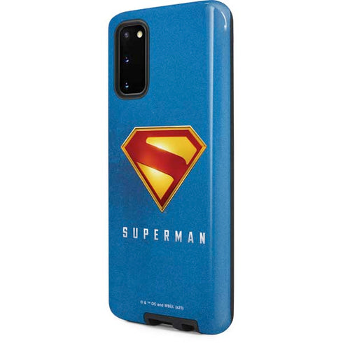 Superman 2025 Classic Superman Shield Emblem Galaxy S20 Pro Case