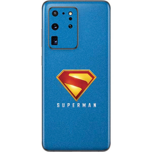 Superman 2025 Classic Superman Shield Emblem Galaxy S20 Ultra 5G Skin