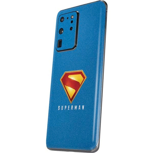 Superman 2025 Classic Superman Shield Emblem Galaxy S20 Ultra 5G Skin