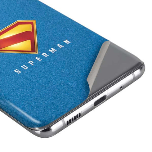 Superman 2025 Classic Superman Shield Emblem Galaxy S20 Ultra 5G Skin