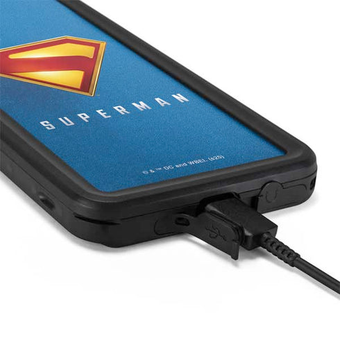 Superman 2025 Classic Superman Shield Emblem Galaxy S20 Waterproof Case