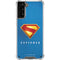 Superman 2025 Classic Superman Shield Emblem Galaxy S21 Plus 5G Clear Case