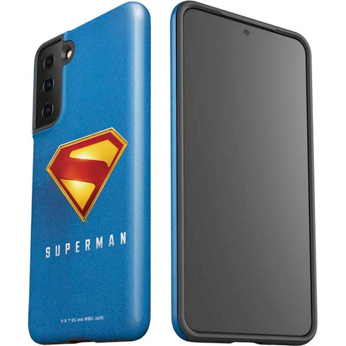 Superman 2025 Classic Superman Shield Emblem Galaxy S21 Plus 5G Pro Case