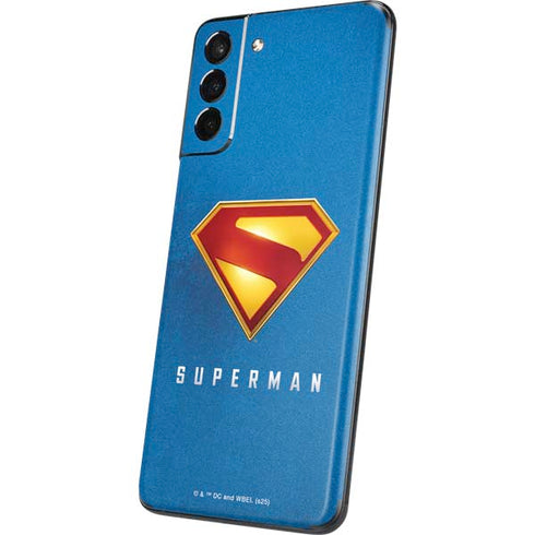 Superman 2025 Classic Superman Shield Emblem Galaxy S21 Plus 5G Skin