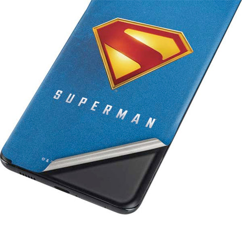 Superman 2025 Classic Superman Shield Emblem Galaxy S21 Plus 5G Skin
