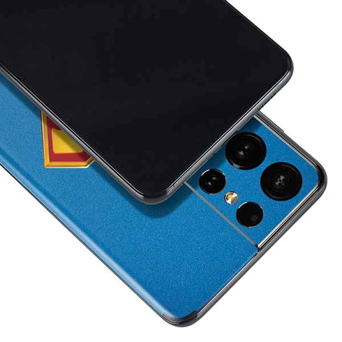 Superman 2025 Classic Superman Shield Emblem Galaxy S21 Ultra 5G Skin
