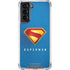 Superman 2025 Classic Superman Shield Emblem Galaxy S22 Clear Case