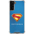 Superman 2025 Classic Superman Shield Emblem Galaxy S22 Plus Clear Case