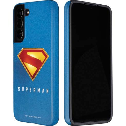 Superman 2025 Classic Superman Shield Emblem Galaxy S22 Plus Pro Case