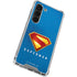 Superman 2025 Classic Superman Shield Emblem Galaxy S23 Clear Case