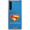 Superman 2025 Classic Superman Shield Emblem Galaxy S23 Plus Clear Case