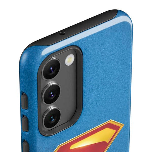 Superman 2025 Classic Superman Shield Emblem Galaxy S23 Plus Pro Case