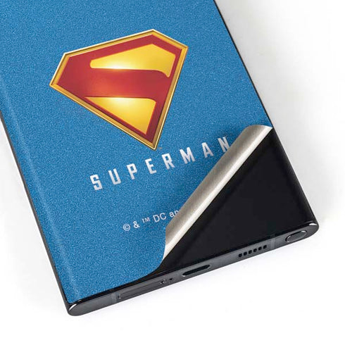 Superman 2025 Classic Superman Shield Emblem Galaxy Skins