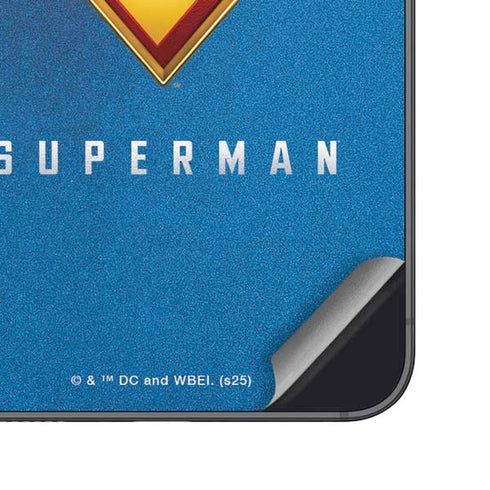 Superman 2025 Classic Superman Shield Emblem Galaxy S24 Plus Skin