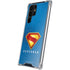 Superman 2025 Classic Superman Shield Emblem Galaxy S24 Ultra Clear Case