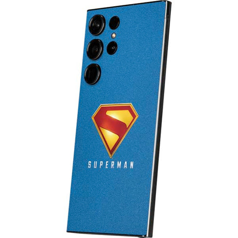 Superman 2025 Classic Superman Shield Emblem Galaxy S24 Ultra Skin