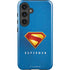 Superman 2025 Classic Superman Shield Emblem Galaxy S25 Plus Impact Case