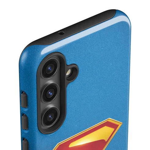 Superman 2025 Classic Superman Shield Emblem Galaxy S25 Plus Impact Case
