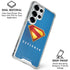 Superman 2025 Classic Superman Shield Emblem Galaxy S25 Ultra Clear Case