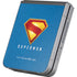 Superman 2025 Classic Superman Shield Emblem Galaxy Z Flip6 Skin