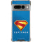 Superman 2025 Classic Superman Shield Emblem Google Pixel 7 Pro Clear Case