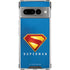 Superman 2025 Classic Superman Shield Emblem Google Pixel 7 Pro Clear Case