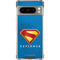 Superman 2025 Classic Superman Shield Emblem Google Pixel 8 Pro Clear Case