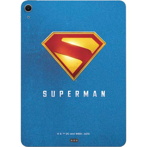 Superman 2025 Classic Superman Shield Emblem Apple iPad Air Skin