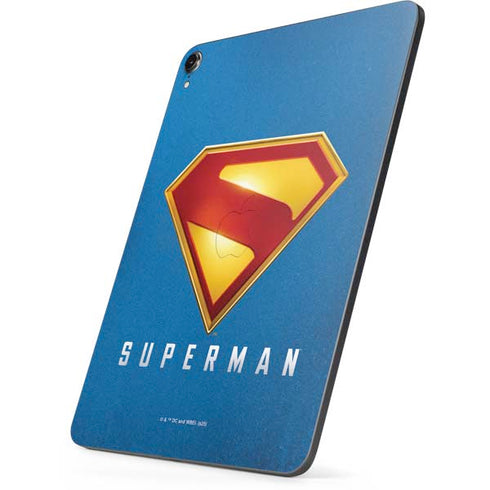 Superman 2025 Classic Superman Shield Emblem Apple iPad Pro Skin