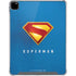 Superman 2025 Classic Superman Shield Emblem iPad Pro 12.9in (2020) Clear Case
