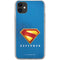 Superman 2025 Classic Superman Shield Emblem iPhone 11 Clear Case