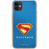Superman 2025 Classic Superman Shield Emblem iPhone 11 Clear Case