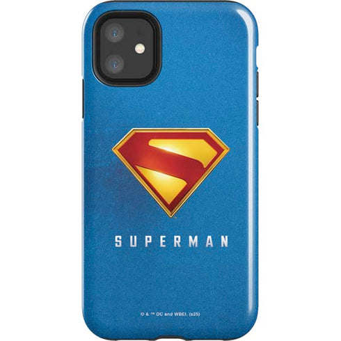 Superman 2025 Classic Superman Shield Emblem iPhone 11 Impact Case