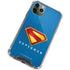 Superman 2025 Classic Superman Shield Emblem iPhone 11 Pro Max Clear Case