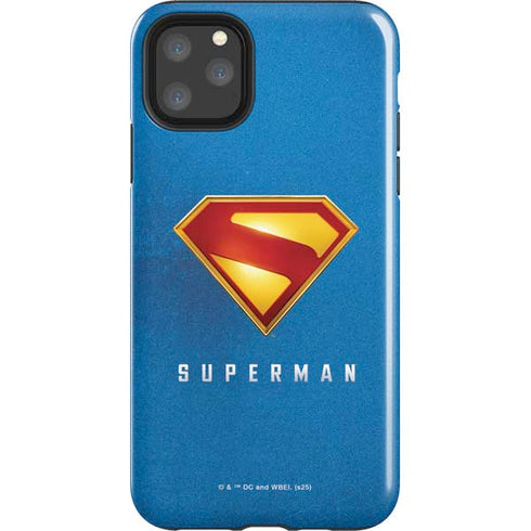 Superman 2025 Classic Superman Shield Emblem iPhone 11 Pro Max Impact Case