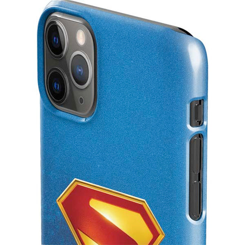 Superman 2025 Classic Superman Shield Emblem iPhone 11 Pro Max Lite Case