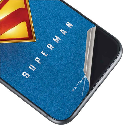 Superman 2025 Classic Superman Shield Emblem iPhone 11 Skin